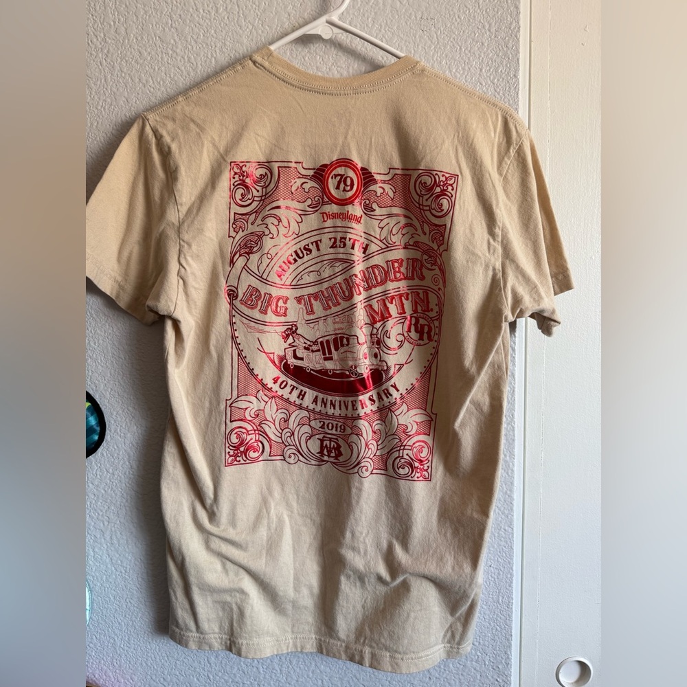 D23 expo 2019 exclusive Big Thunder Mountain anniversary shirt